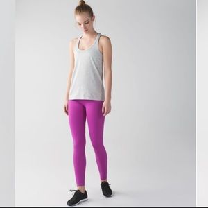 Lululemon zone in tight pink  leggings 2